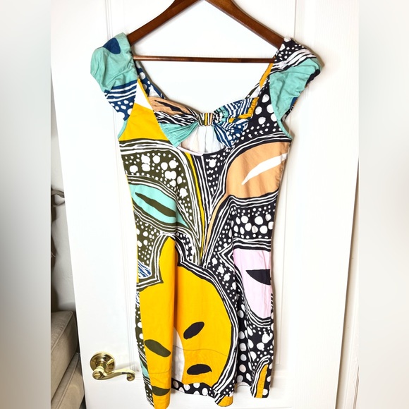 Diane Von Furstenberg Cotton Dress, size 0. - Picture 2 of 4